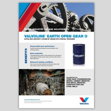 Show details for Earth Open Gear 0 Grease Sell Sheet Picture of Earth Open Gear 0 Grease Sell Sheet