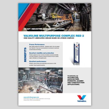 Show details for Multipurpose Complex Red 2 Grease (Leaflet) Picture of Multipurpose Complex Red 2 Grease (Leaflet)