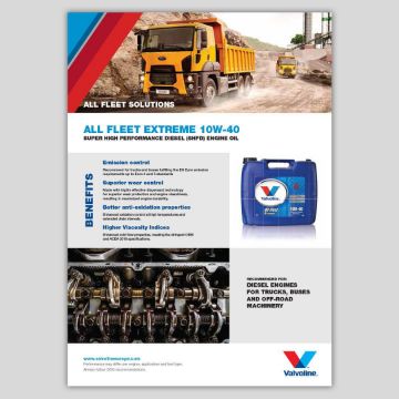 Show details for All Fleet Extreme 10W-40  (Leaflet) Picture of All Fleet Extreme 10W-40  (Leaflet)
