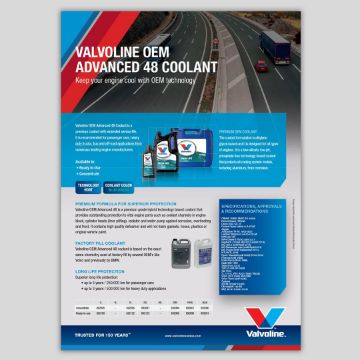 Show details for OEM Advanced 48 Coolant  (Leaflet) Picture of OEM Advanced 48 Coolant  (Leaflet)