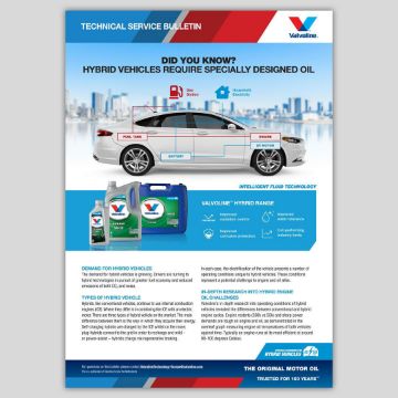 Show details for Hybrid Technical Service Bulletin  (Leaflet) Picture of Hybrid Technical Service Bulletin  (Leaflet)