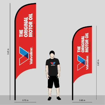 Original motor oil wing flag Original motor oil wing flag