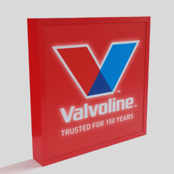 Valvoline Lightbox 50x50 Valvoline Lightbox 50x50