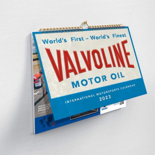 Valvoline Motorsports Calendar 2023 edition