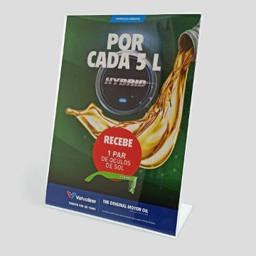 Acrylic poster stand A5 Acrylic poster stand A5