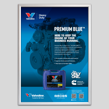 Show details for Premium Blue - Heavy Duty Poster Picture of Premium Blue - Heavy Duty Poster