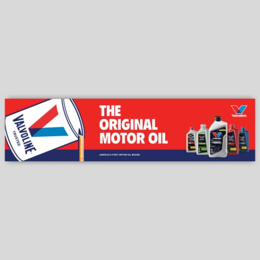 Picture of "The Original Motor Oil" Banner