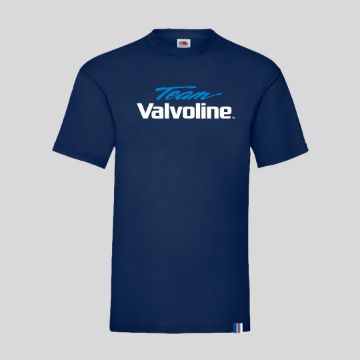Show details for Team Valvoline Navy Blue Premium t-shirt Picture of Team Valvoline Navy Blue Premium t-shirt