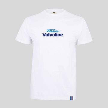 Show details for Team Valvoline White Premium t-shirt Picture of Team Valvoline White Premium t-shirt