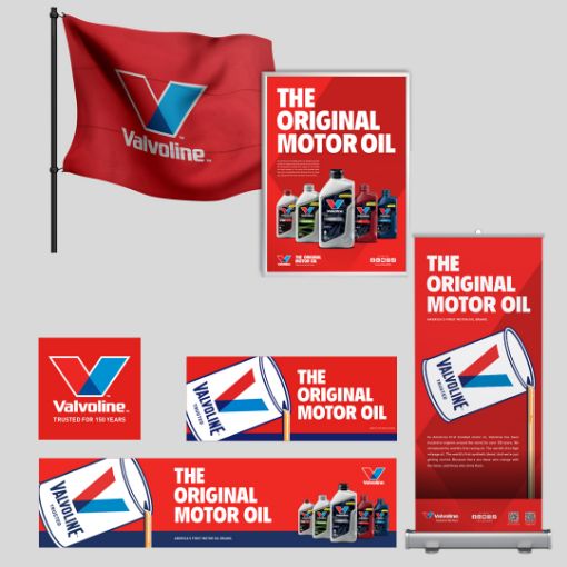 Picture of Bundle Original Motor Oil with Rollup