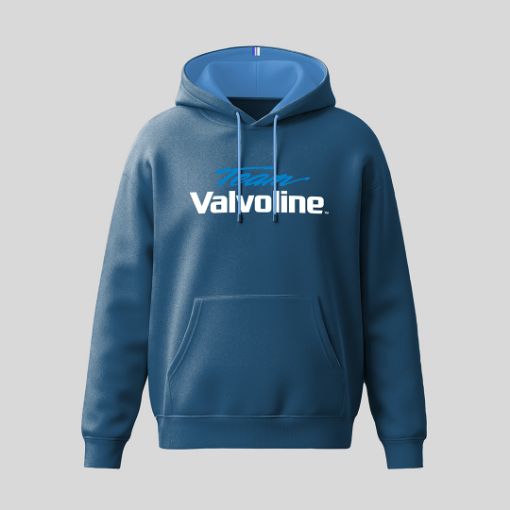 Picture of Embroidered Team Valvoline Blue Hoodie