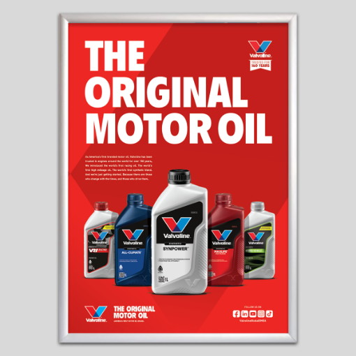 Picture of Poster "The Original Motor Oil"