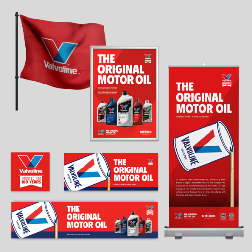 Picture of Bundle Original Motor Oil with Rollup