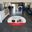Picture of Floor Sitcker "Restore & Protect" 01