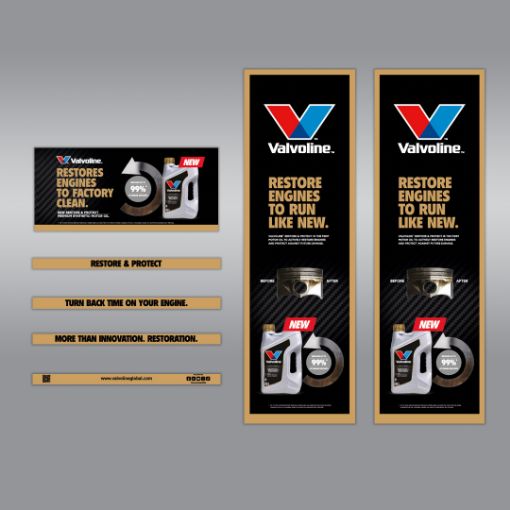 Picture of Panels for Metal Stand "Restore & Protect"