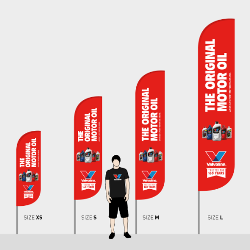 Picture of Wing Flag Valvoline OMO Products