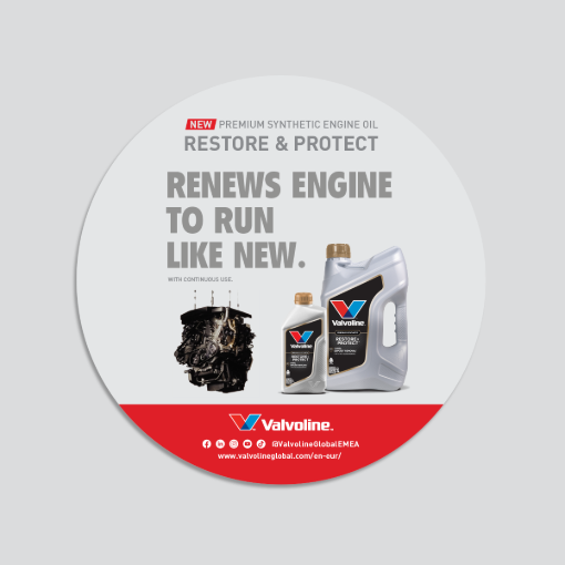 Picture of Floor Sticker "Restore & Protect" 02