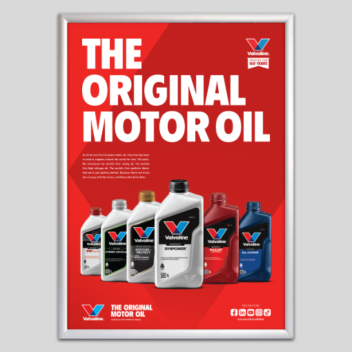 Picture of Poster "The Original Motor Oil"